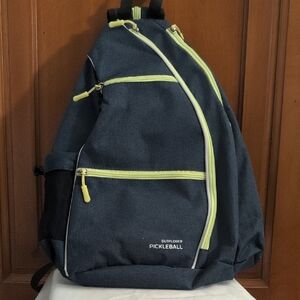 Polder Outfitter Dark Blue Backpack with Lime Accents